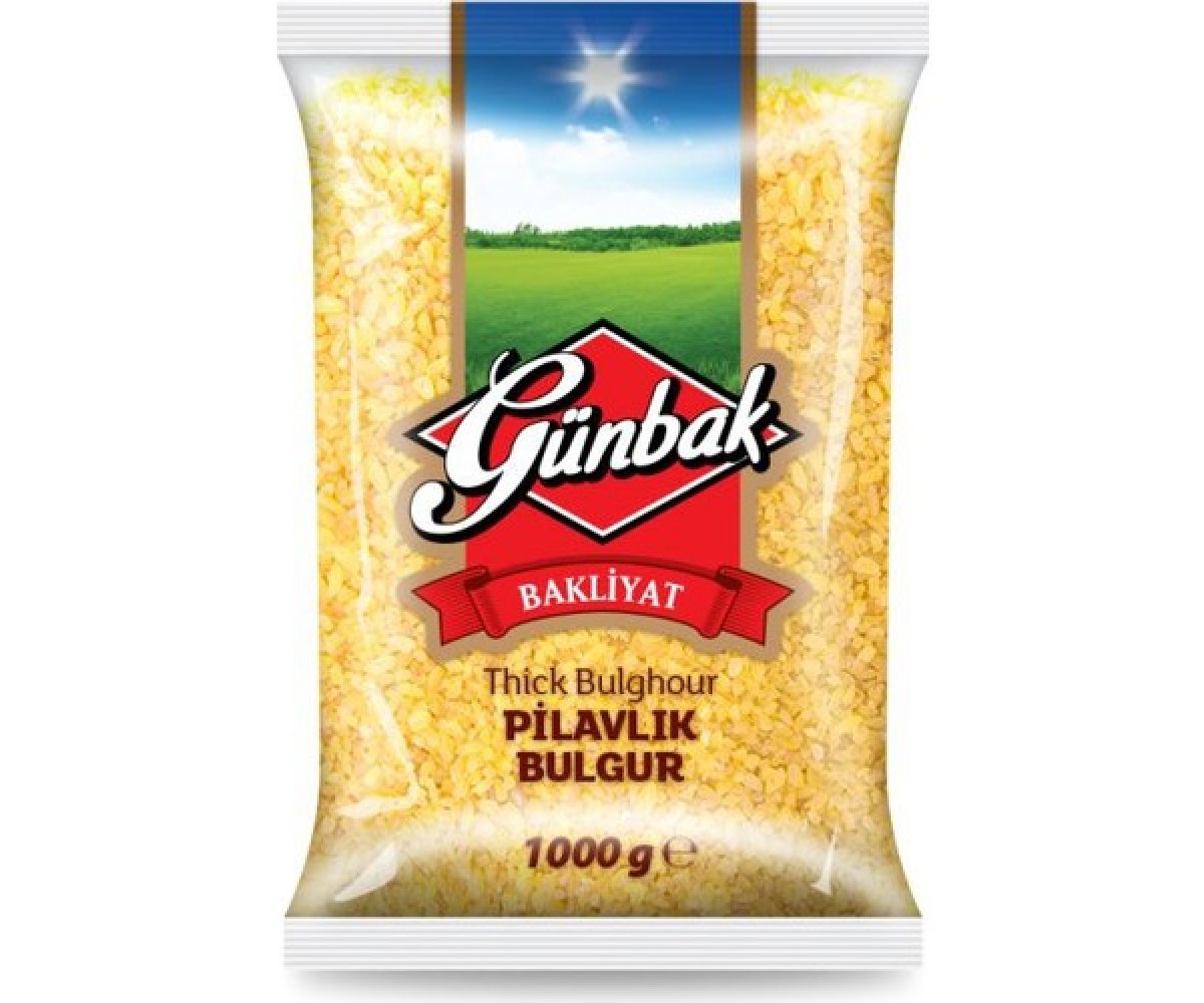 Günbak İri Pilavlik Bulgur 1 Kg