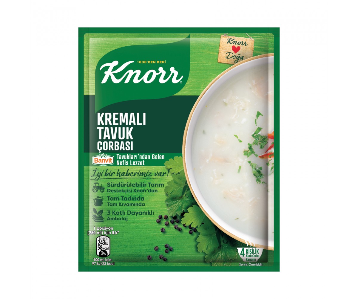 Knorr Kremalı Tavuk Çorbası 65 G