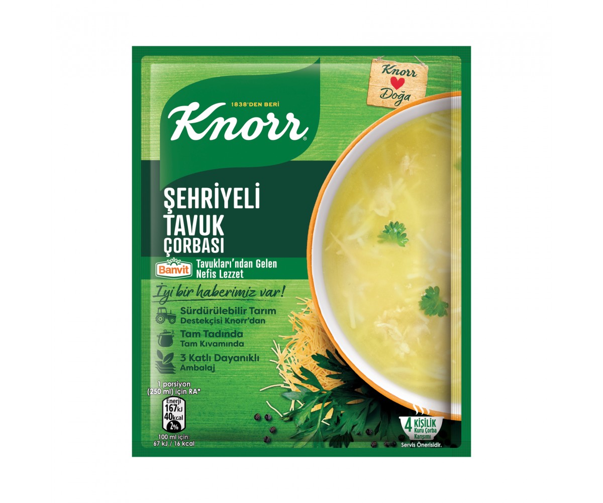 Knorr Şehriyeli Tavuk Çorbası 51 G